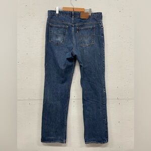 Vintage Levi's 217 Orange Tab Bootcut Jeans, Size 38X34, Nice Fade